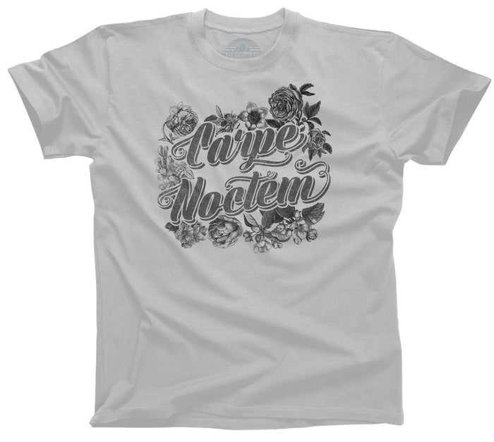 Carpe Noctem T-Shirt Goth Soft Grunge Boho Vampire Seize the Night - Relaxed Unisex Fit