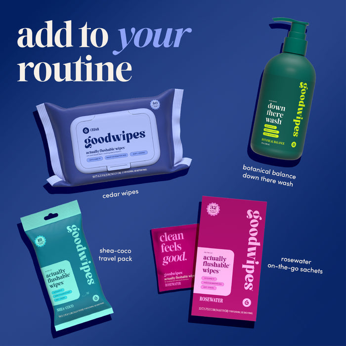 Cedar goodwipes