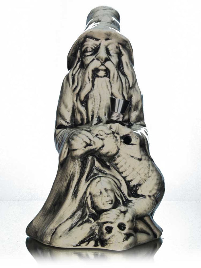 Ceramic Wizard Pipe