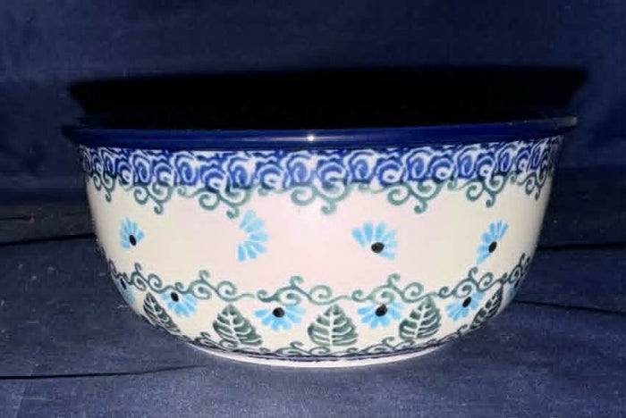 Ceramika Artystyczna Forget Me Not Small 5" Bowl - Shape: 114 - Pattern: Forget Me Not