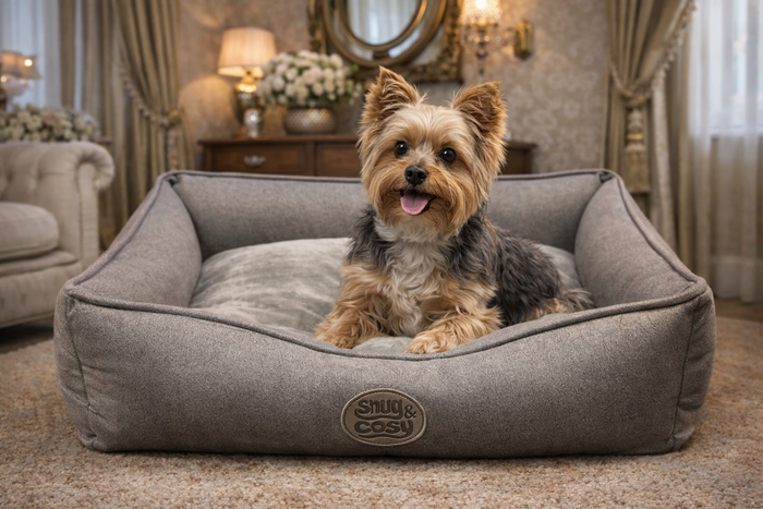 Charlie Dog Pet Bed – Luxurious Velvet Design for Ultimate Comfort - Dog Bed for dogs Snug and Cosy Pets