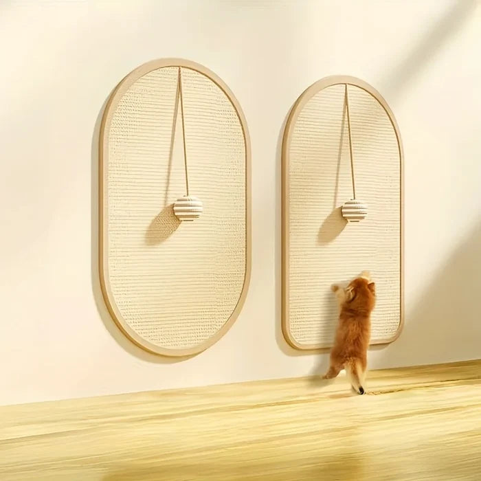 ClawCastle 3-in-1 Cat Wall Scratch Station