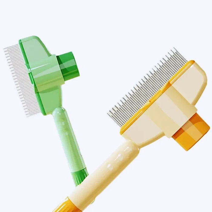 CleanSweep Self-Cleaning Dog Brush