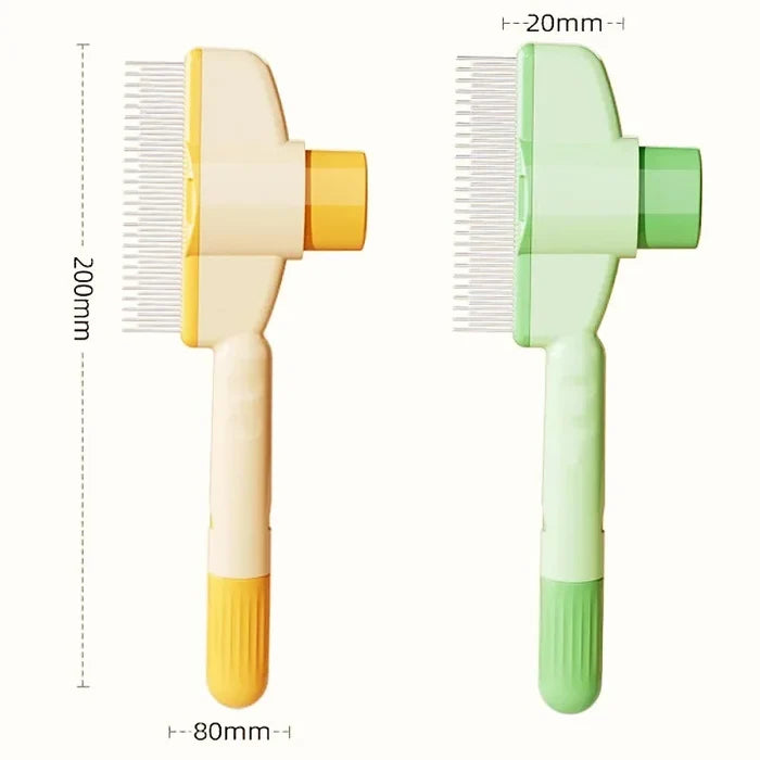 CleanSweep Self-Cleaning Dog Brush