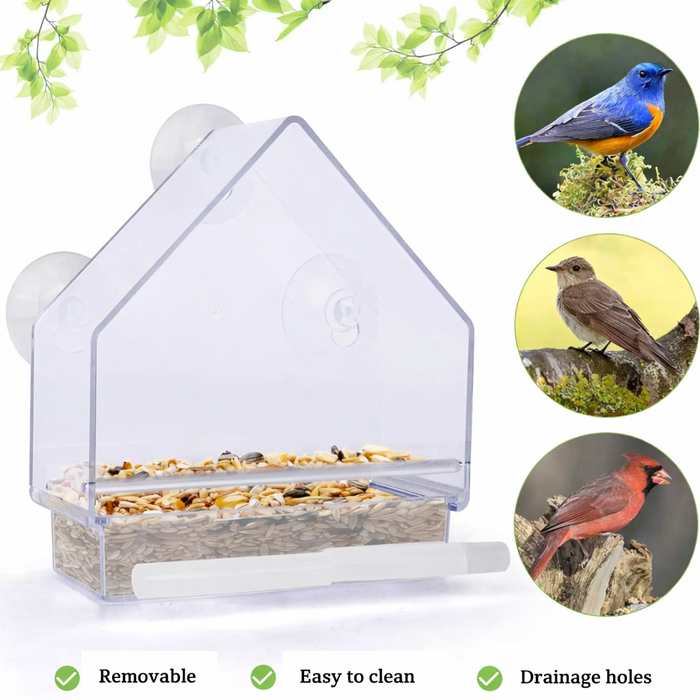 ClearView Window Bird Feeder