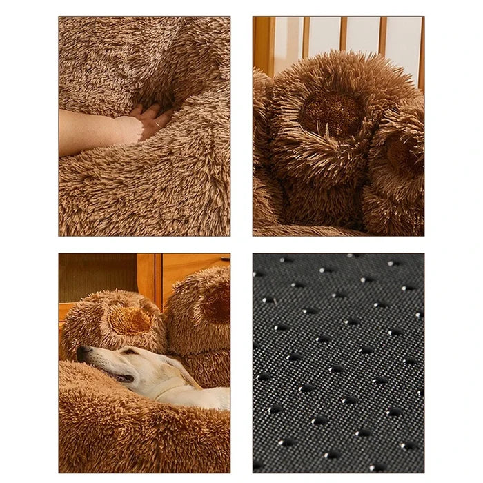 CloudNest Plush Dog & Cat Sofa Bed