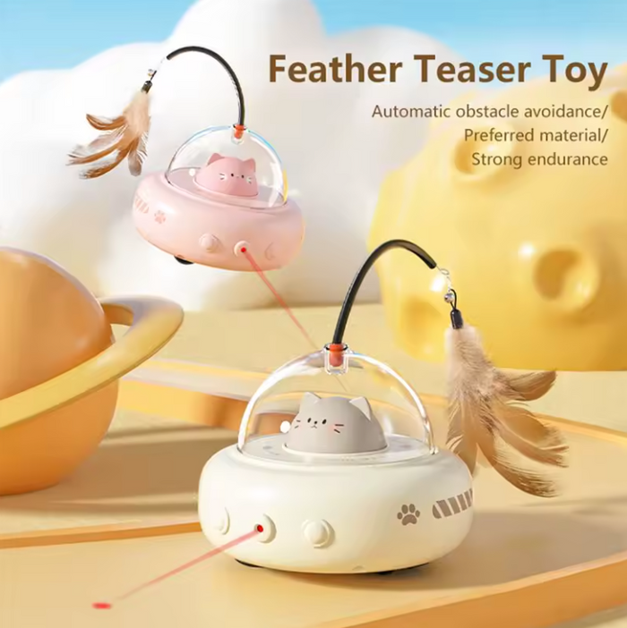 CosmoTease Smart Electric UFO Cat Teaser