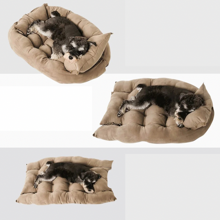 CozyCloud 3-in-1 Multifunction Dog & Cat Bed