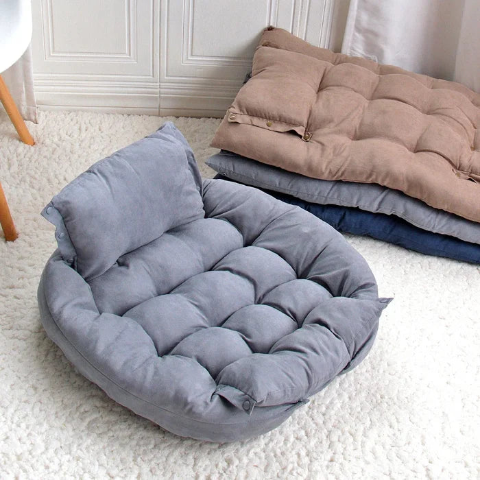 CozyCloud 3-in-1 Multifunction Dog & Cat Bed
