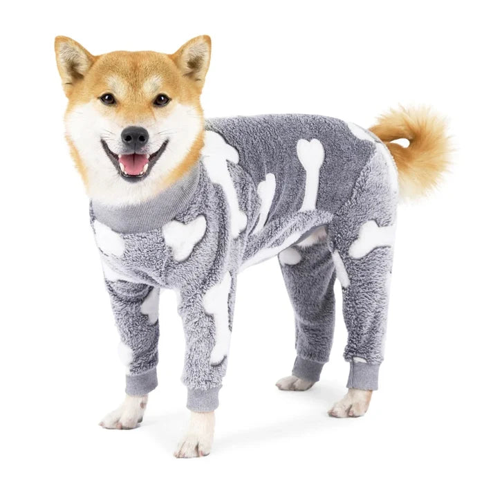 CozyFluff Winter Dog Pyjamas