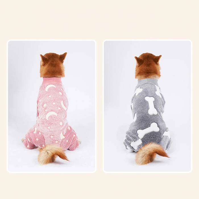 CozyFluff Winter Dog Pyjamas