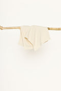 Cream cotton baby blanket
