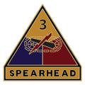 CSIB Sticker - 3rd Armored Division Decal Stickers and Decals BP-1312