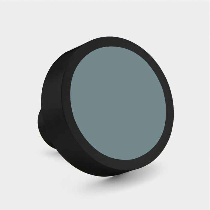 Custom Colour Brass Cabinet Knobs in Black – product view 5