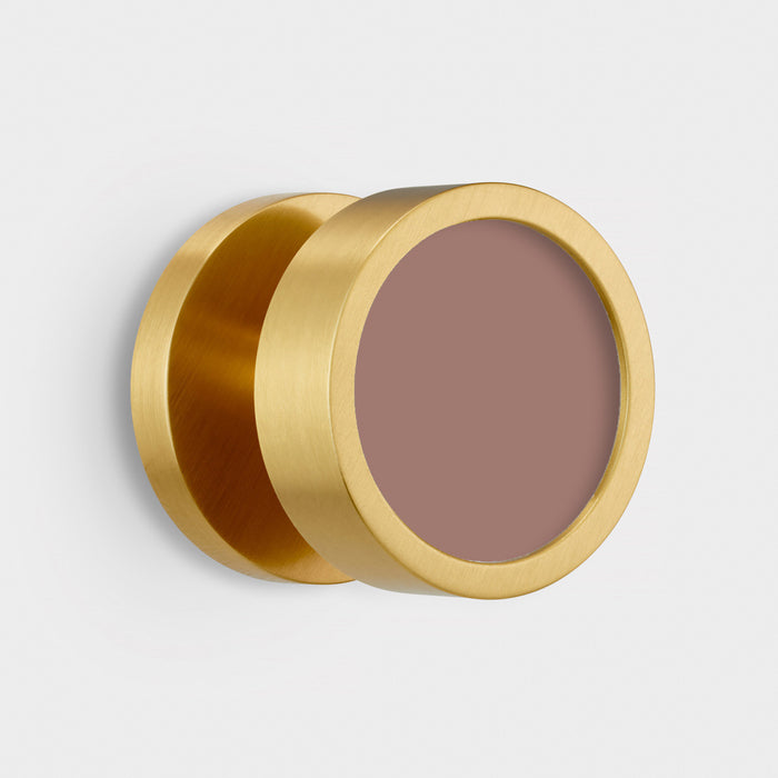 Custom Colour Brass Mortice Door Knobs in Gold – product view 4