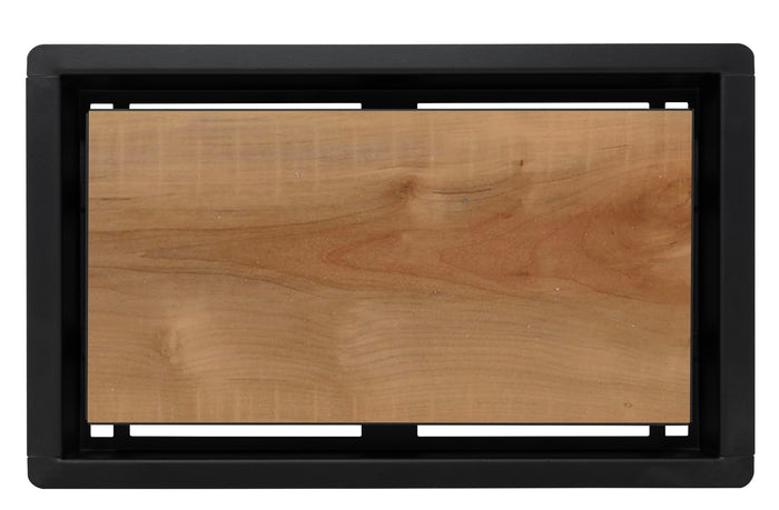 DAVENTE Drop-In Top Flush Mount Floor Vent, 6" x 12" Duct Opening (BLACK)