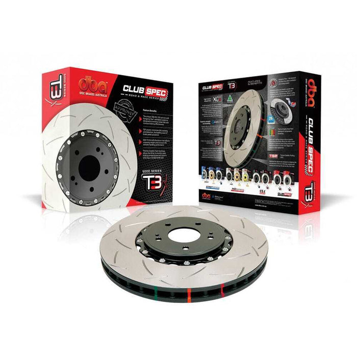 DBA 5000 Series T3 Flat Disc – 5040.1S Holden VT- VZ 296x28mm