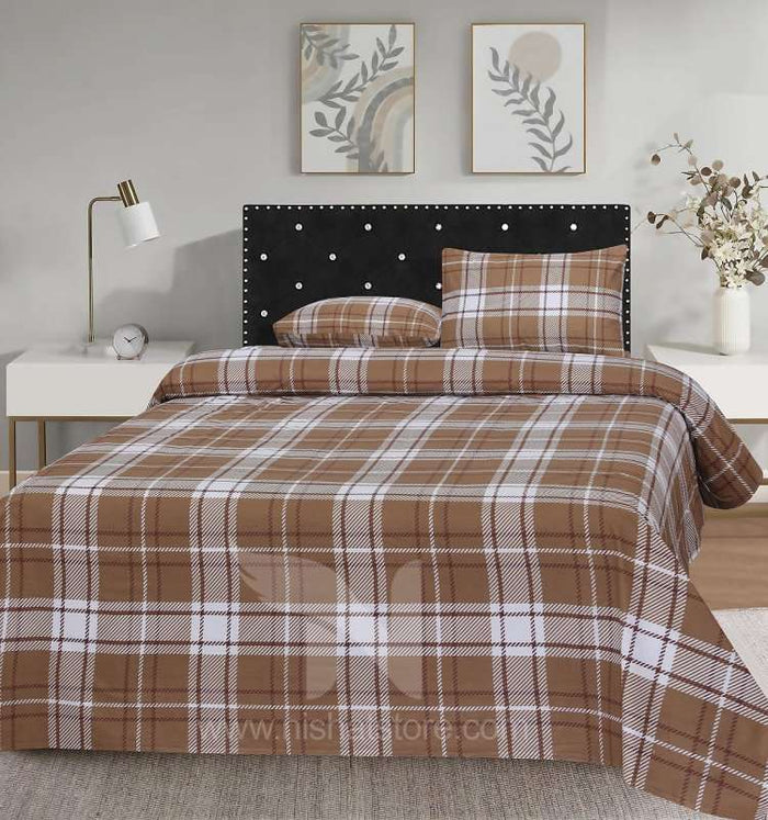 Double Bed Sheet Design NC-C 3823 - Nishat Creative Store
