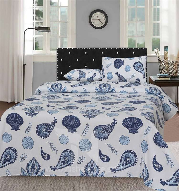 Double Bed Sheet Design NC-C 3836 - Nishat Creative Store