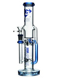 Double Recycler Bong by Diamond Glass