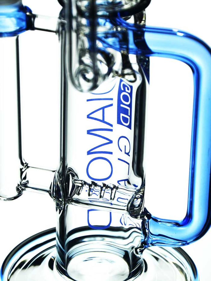 Double Recycler Bong by Diamond Glass