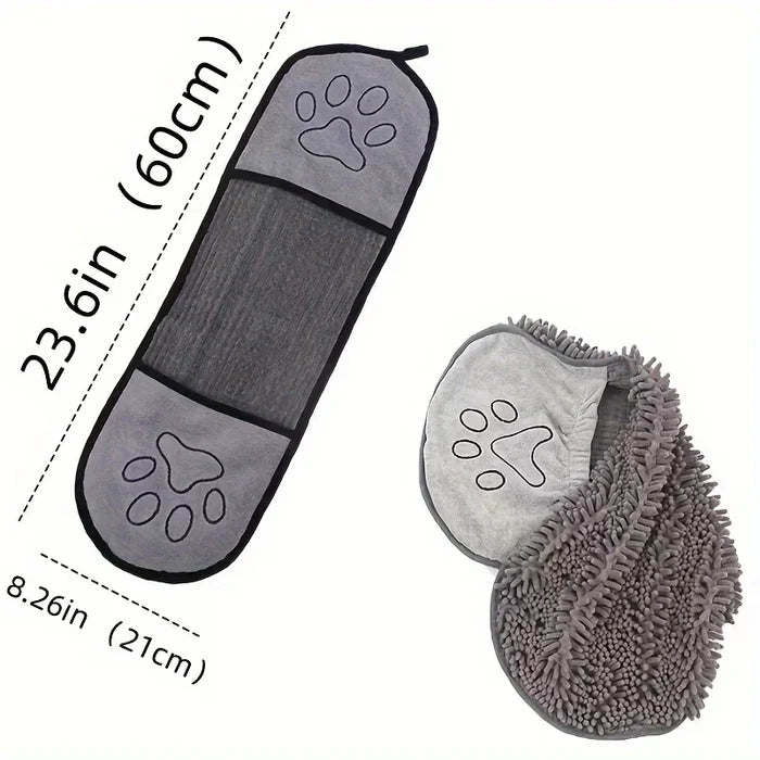 DrySwift Ultra-Absorbent Microfiber Pet Towel