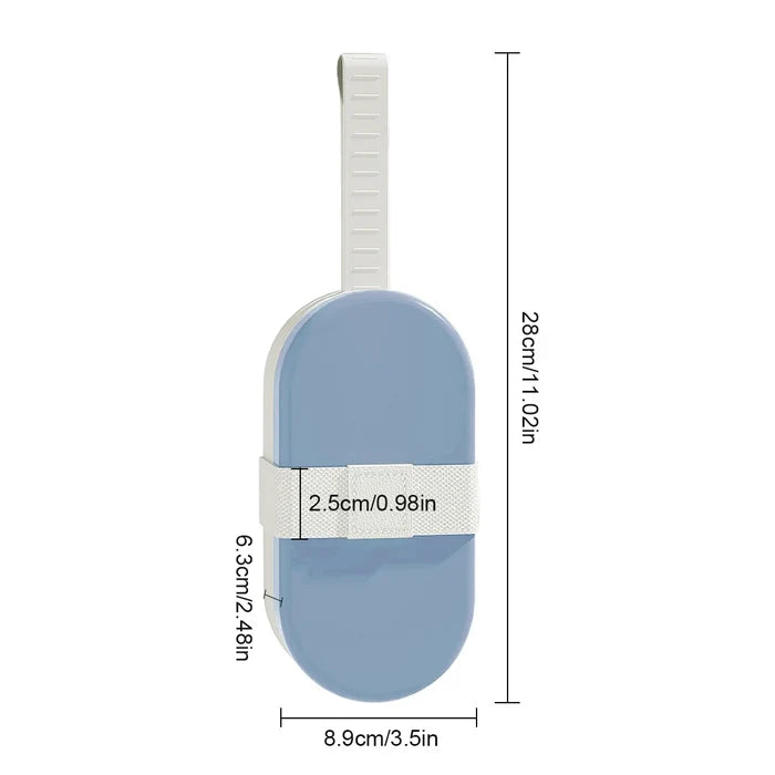 Dual-Chamber Pet Travel Bottle
