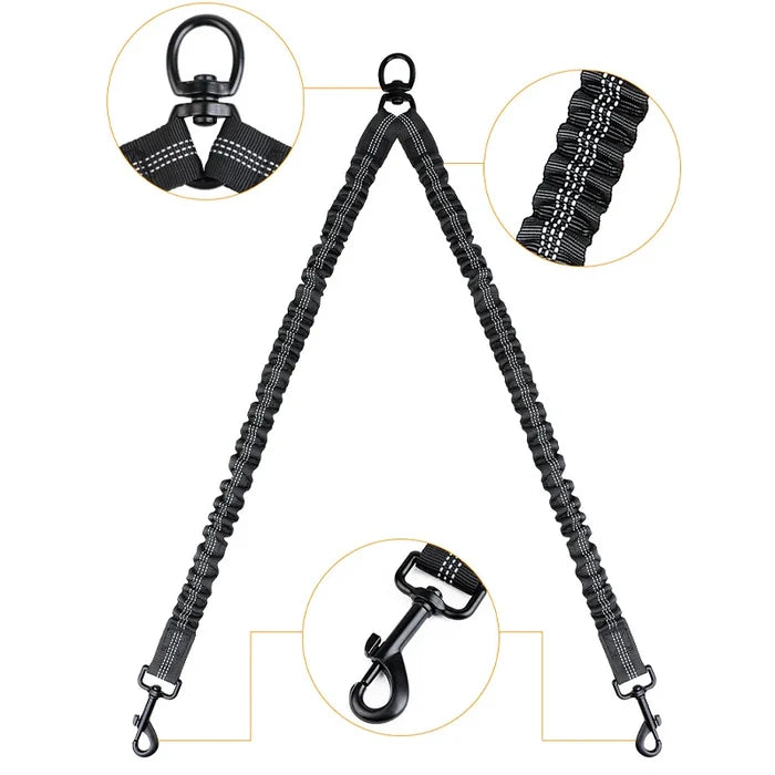 Dual-Flex Tandem Leash