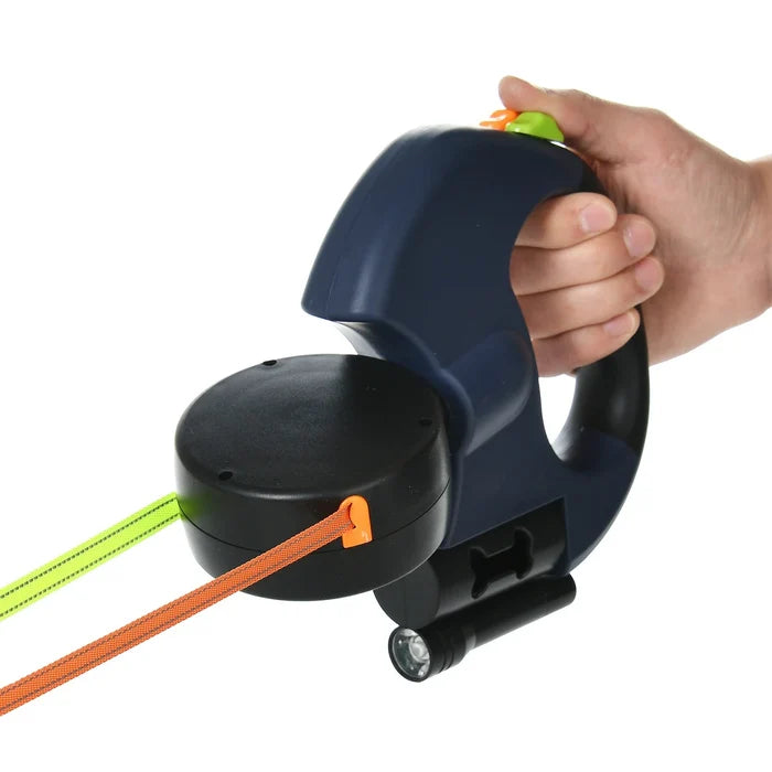 DualStride 3m Retractable Dog Leash