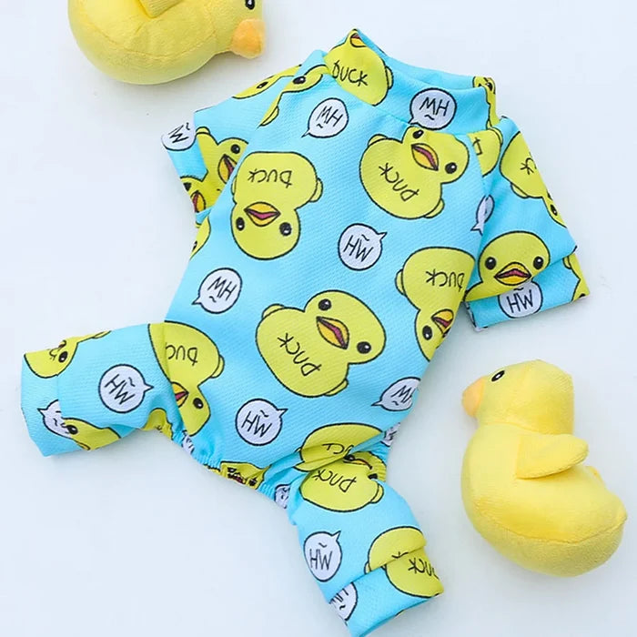 DuckDream Plush Dog Pyjamas
