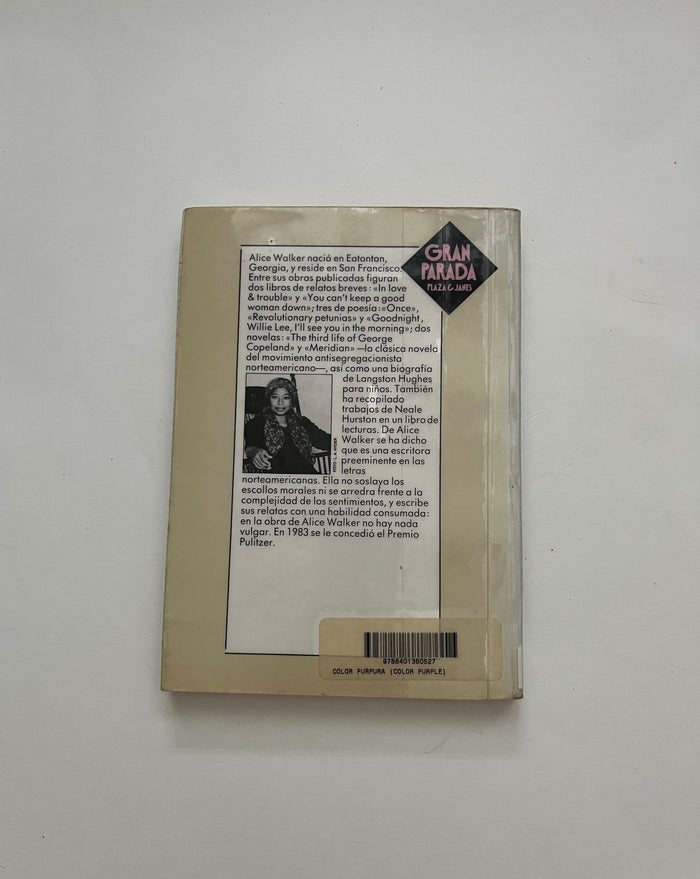 El Color Purpua por Alice Walker