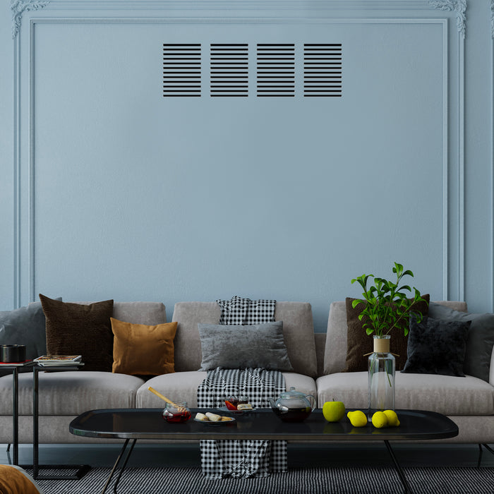 Envisivent Permanent Flush Mount Air Return, 32" x 12” (Drywall Opening)