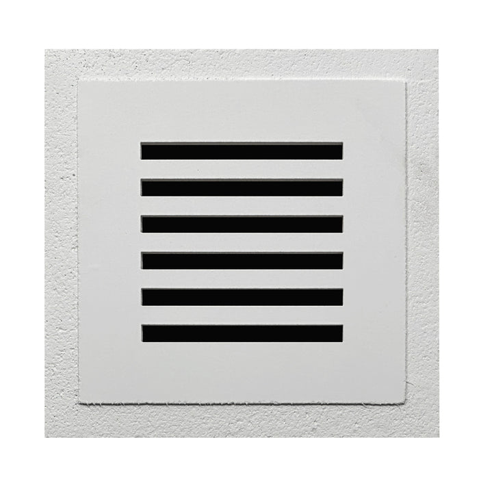 Envisivent Permanent Flush Mount Air Return, 8" x 8” (Drywall Opening)
