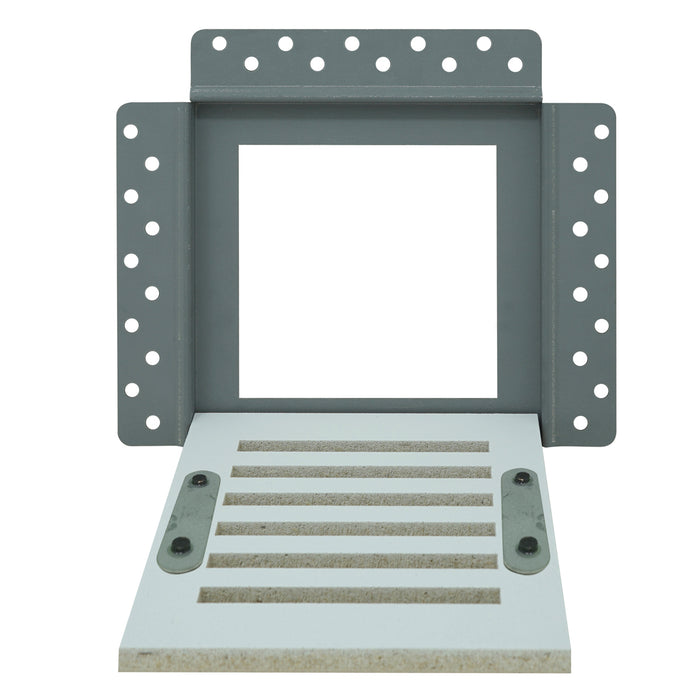 Envisivent Removable Flush Mount Air Return, 6" x 6" (Drywall Opening)