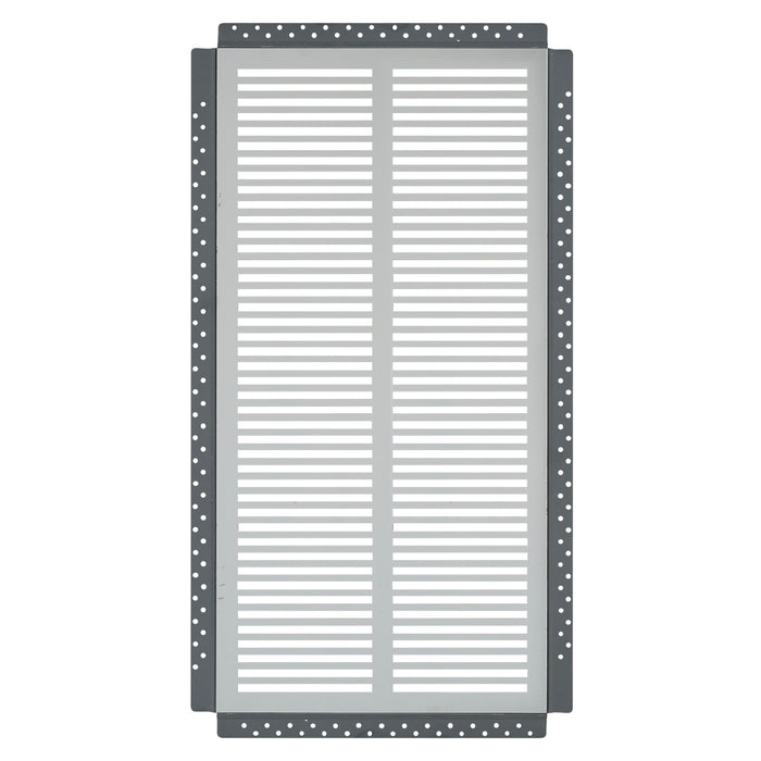 Envisivent Removable Flush Mount Air Return Vent, 16" x 32" (Drywall Opening)