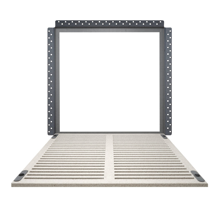 Envisivent Removable Flush Mount Air Return Vent 18” x 18” (Drywall Opening)