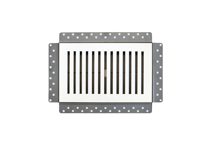 Envisivent Removable Flush Mount Air Supply, 10” x 6” (Duct Opening)/Requires 11" x 7" Drywall Opening