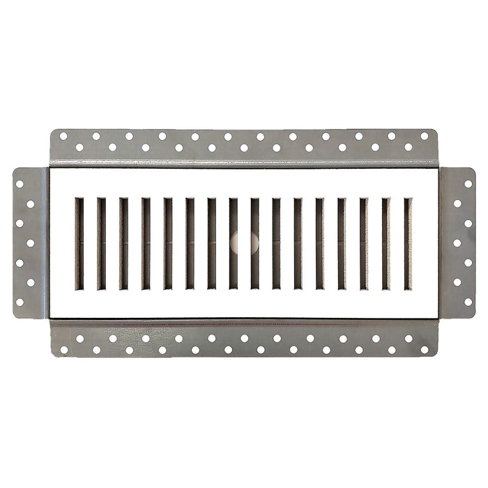 Envisivent Removable Flush Mount Air Supply, 12” x 4” (Duct Opening)/Requires 13" x 5" Drywall Opening