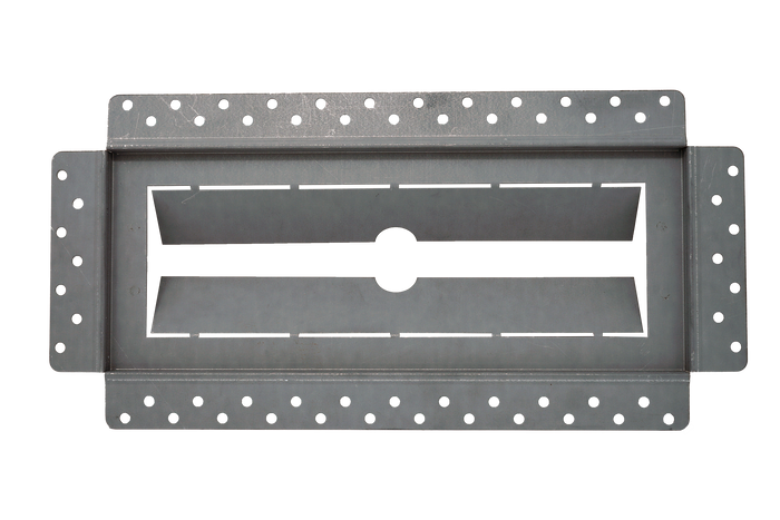 Envisivent Removable Flush Mount Air Supply, 12” x 4” (Duct Opening)/Requires 13" x 5" Drywall Opening