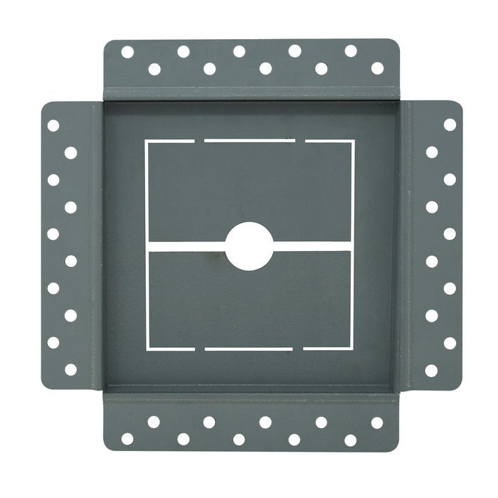 Envisivent Removable Flush Mount Air Supply Vent, 6" x 6" (Drywall Opening)