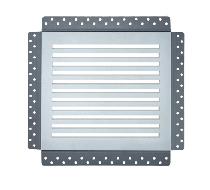 Envisivent Removable Flush Mount Bathroom Exhaust Fan Cover, 10 "x 10" (Drywall Opening)