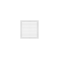Envisivent Replacement Fan Cover ONLY (No Frame Included): Removable Flush Mount Bathroom Exhaust Fan Cover, 10 "x 10" (Drywall Opening)