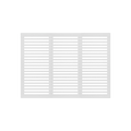 Envisivent Replacement Vent Cover ONLY (No Frame Included): Removable Flush Mount Air Return Vent 22” x 16” (Drywall Opening)
