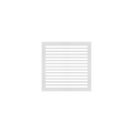 Envisivent Replacement Vent Cover ONLY (No Frame Included): Removable Flush Mount Air Return Vent 12” x 12” (Drywall Opening)