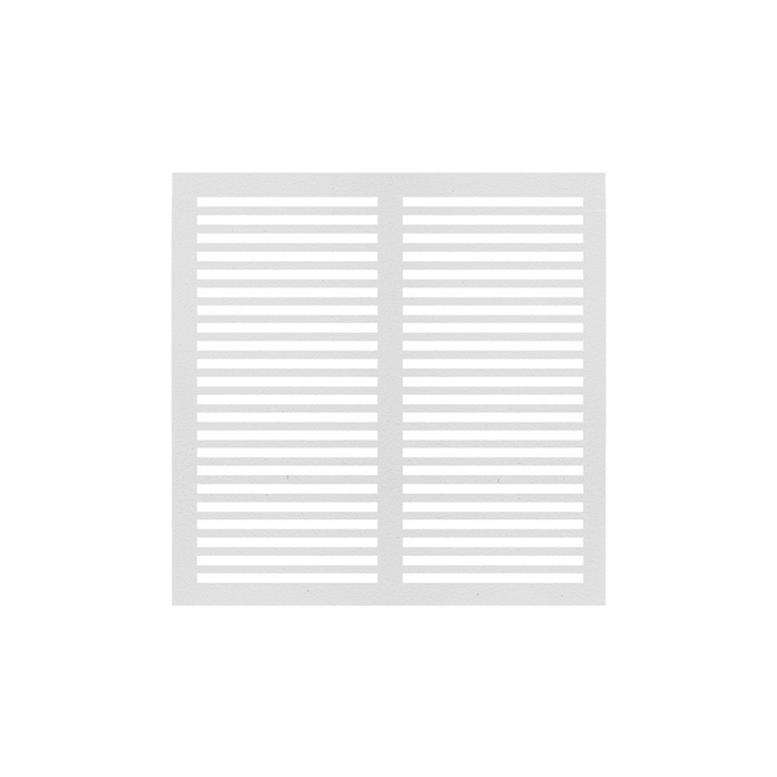 Envisivent Replacement Vent Cover ONLY (No Frame Included): Removable Flush Mount Air Return Vent 18" x 18” (Drywall Opening)