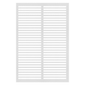 Envisivent Replacement Vent Cover ONLY (No Frame Included): Removable Flush Mount Air Return Vent, 20" x 30" (Drywall Opening)