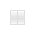 Envisivent Replacement Vent Cover ONLY (No Frame Included): Removable Flush Mount Air Return Vent 14” x 14” (Drywall Opening)