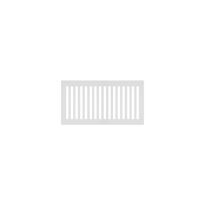 Envisivent Replacement Vent Cover ONLY (No Frame Included): Removable Flush Mount Air Supply, 12” x 6” (Duct Opening)/Requires 13" x 7" Drywall Opening
