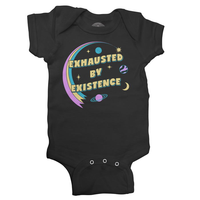 Exhausted By Existence Infant Bodysuit - Unisex Fit