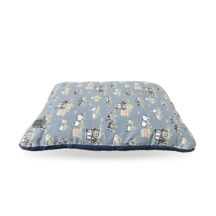 Farmyard Blue Lounger (Cover Only) - Pet Bed for dogs Snug and Cosy Pets